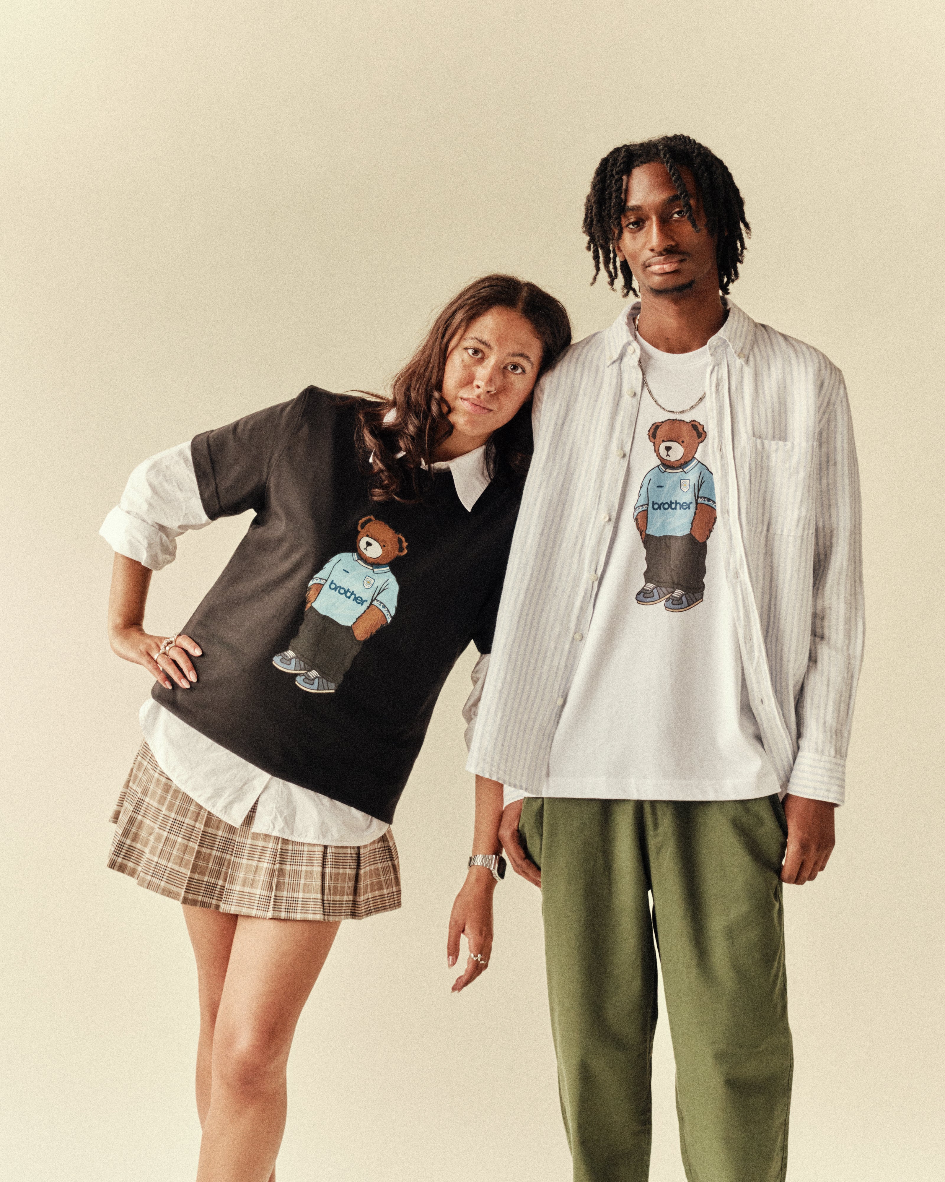 ART OF x City Home Pickles Tee | MCFC White Graphic Football T-shirt