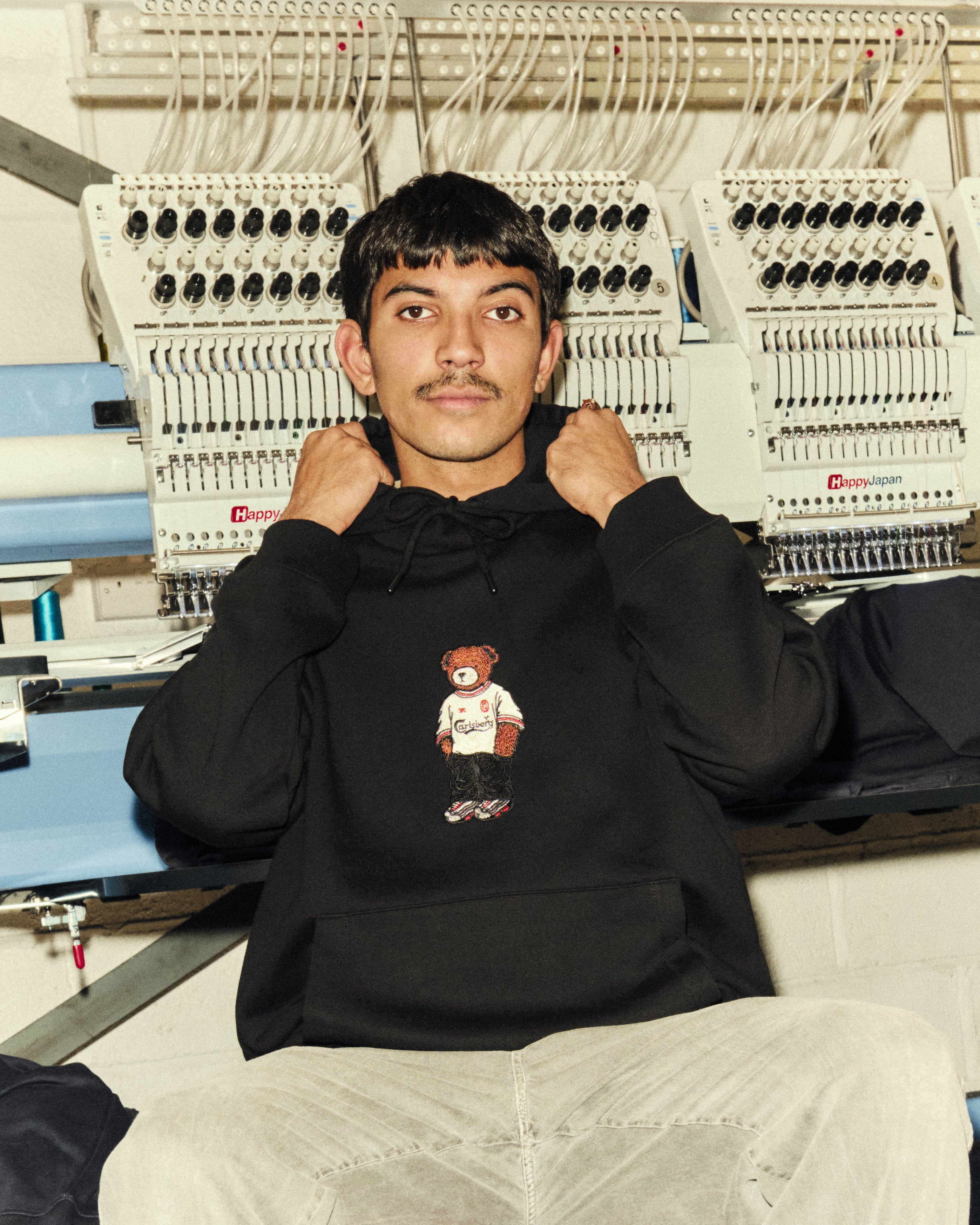 ART OF LFC Pickles Hoodie | Black Embroidered Football Sweat