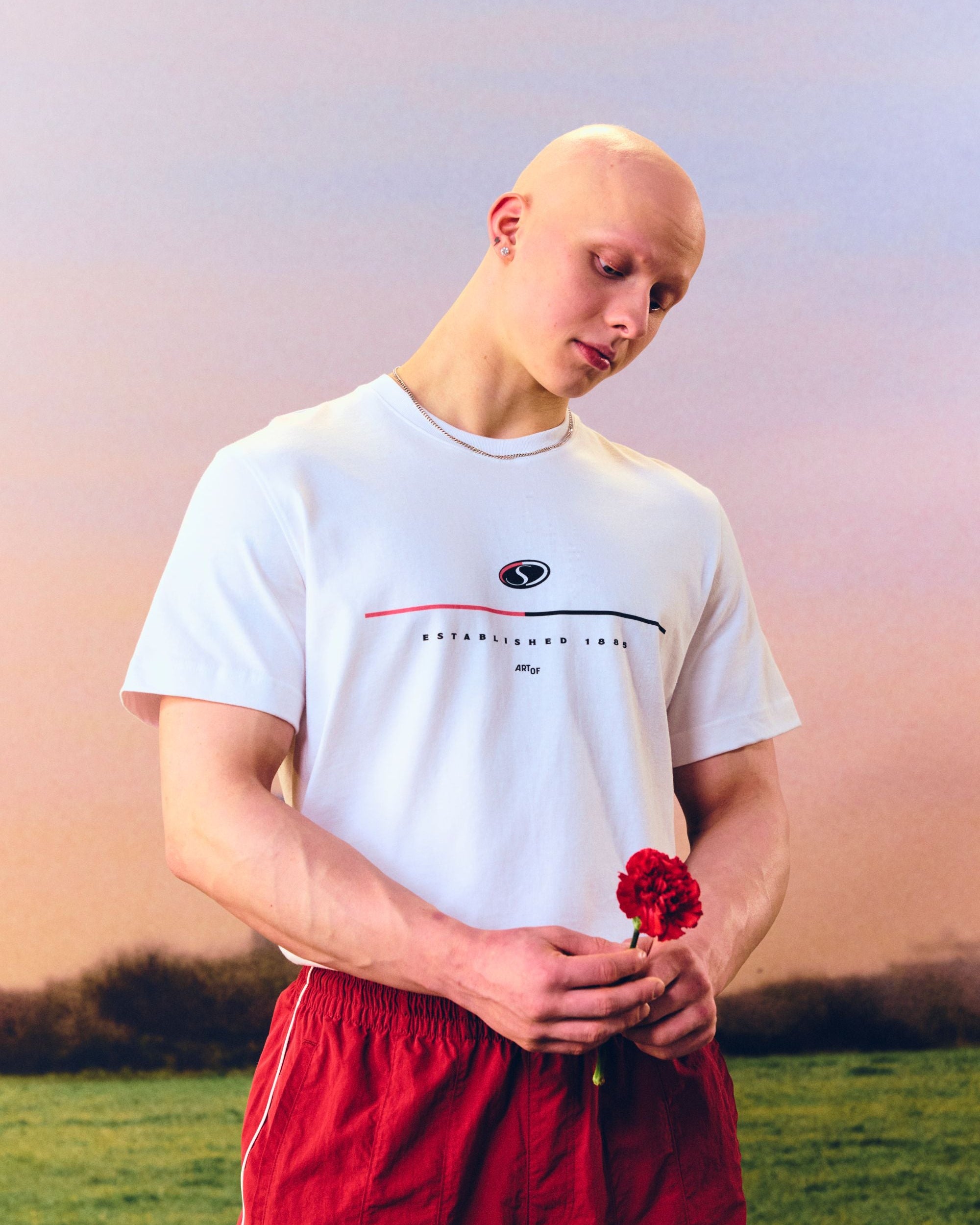 ART OF x Southampton 00s Type Tee | White Graphic Football T-shirt