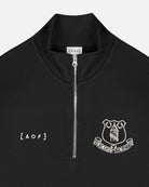 AOF x Everton Quarter Zip Sweat | Black Top | Art of Football