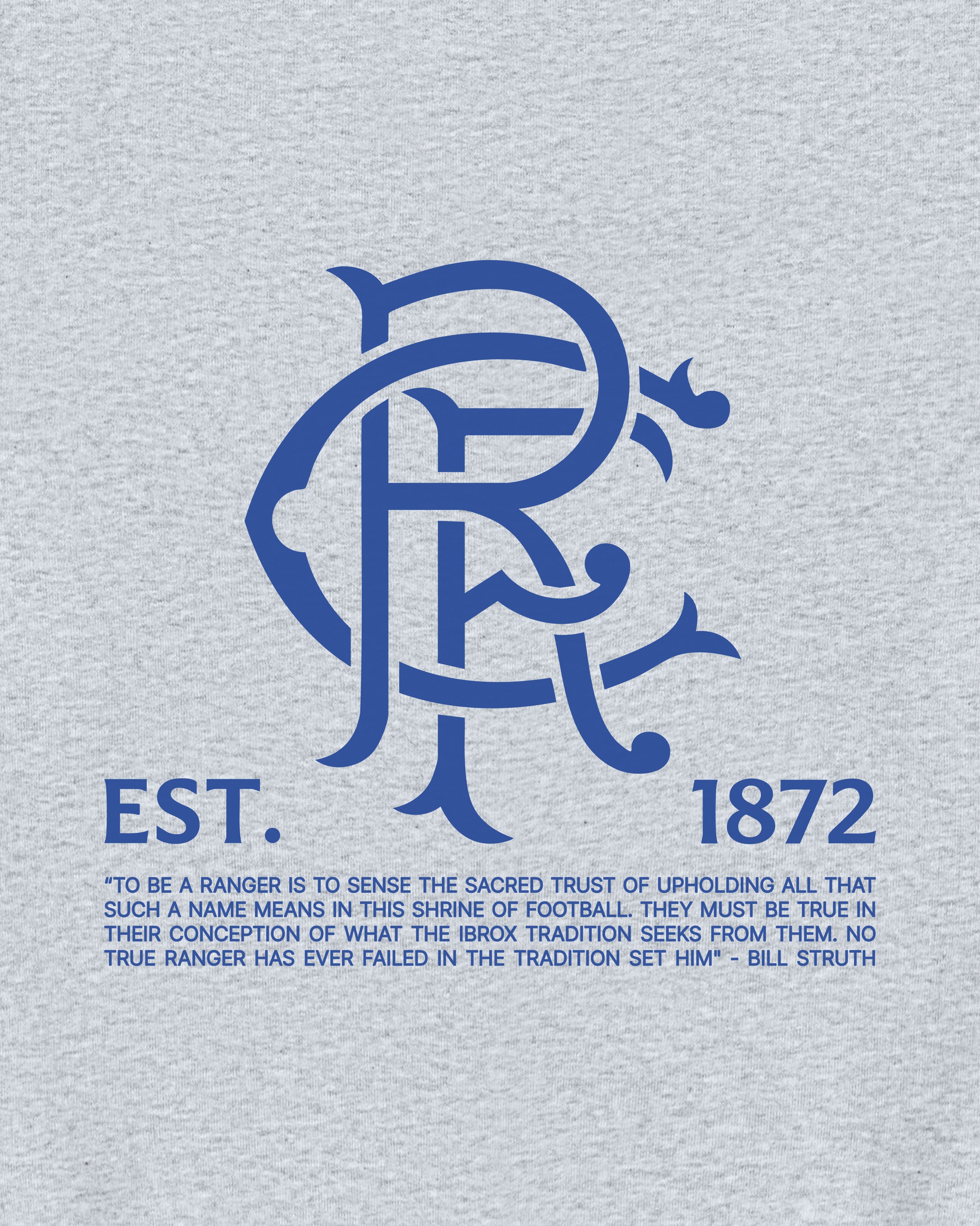 ART OF x Rangers 1872 Hoodie | RFC Graphic Printed Football Sweat
