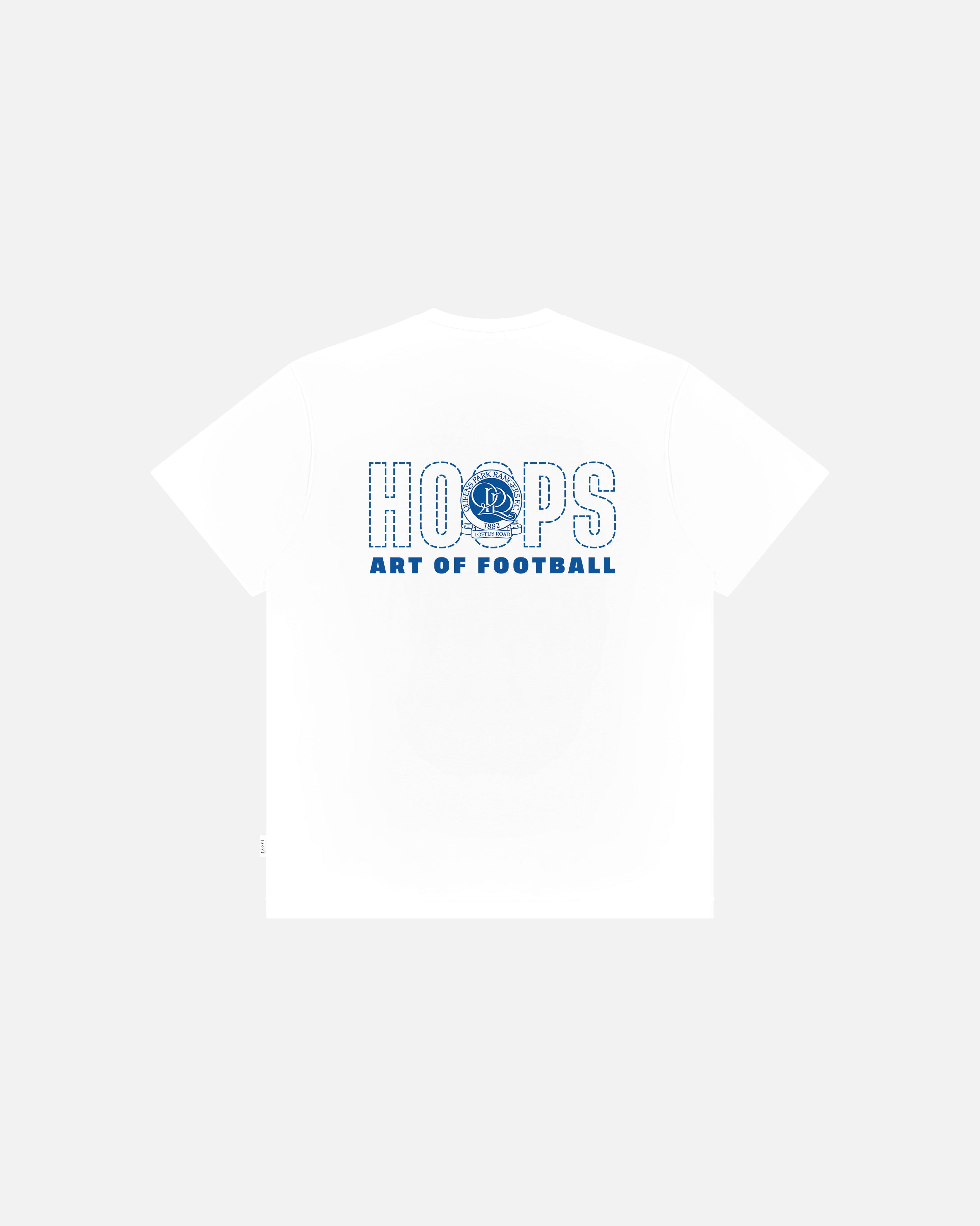 ART OF x QPR 90s Tee | White Graphic Football T-shirt