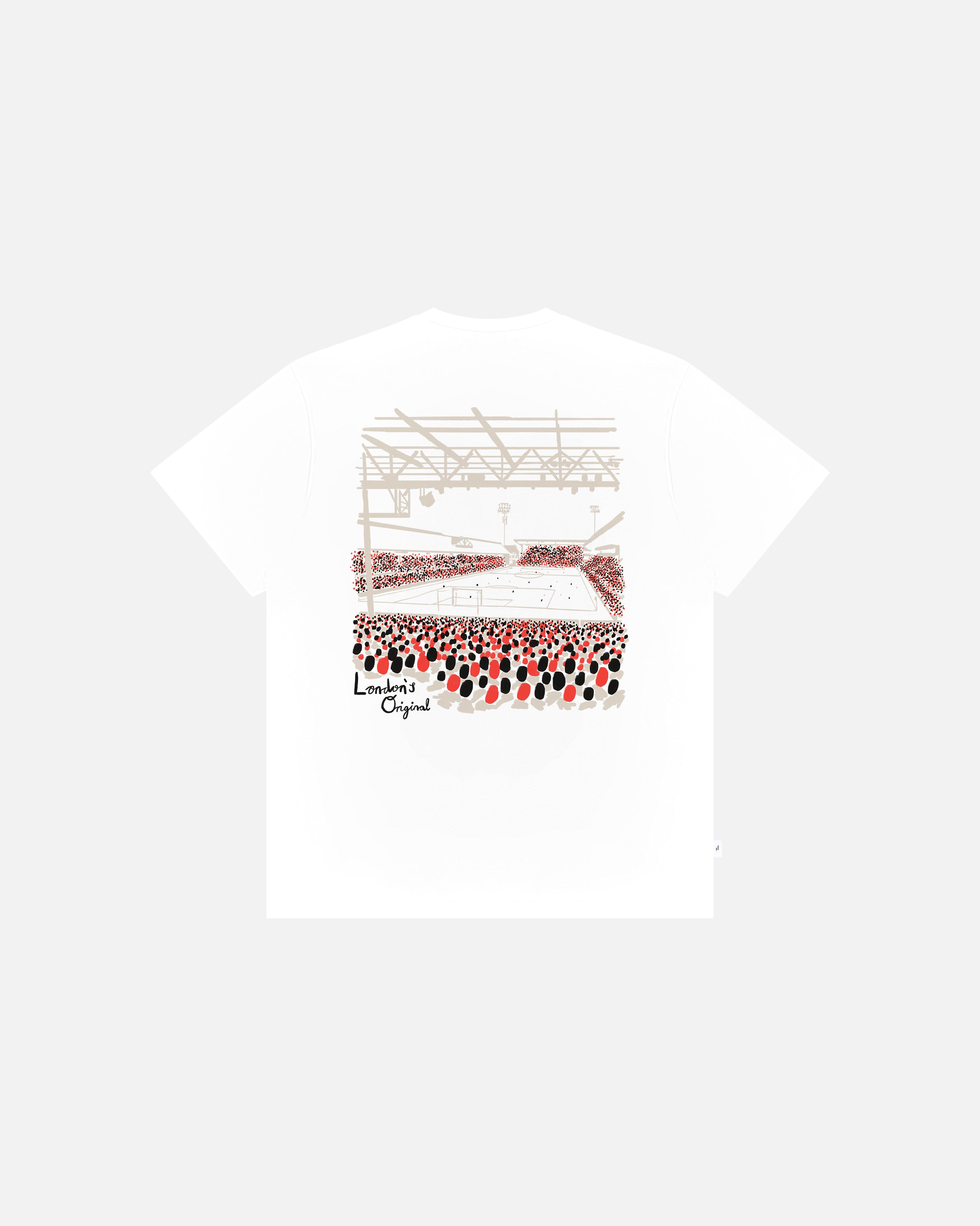 ART OF x Fulham 12th Man Tee | FFC White Graphic Football T-shirt