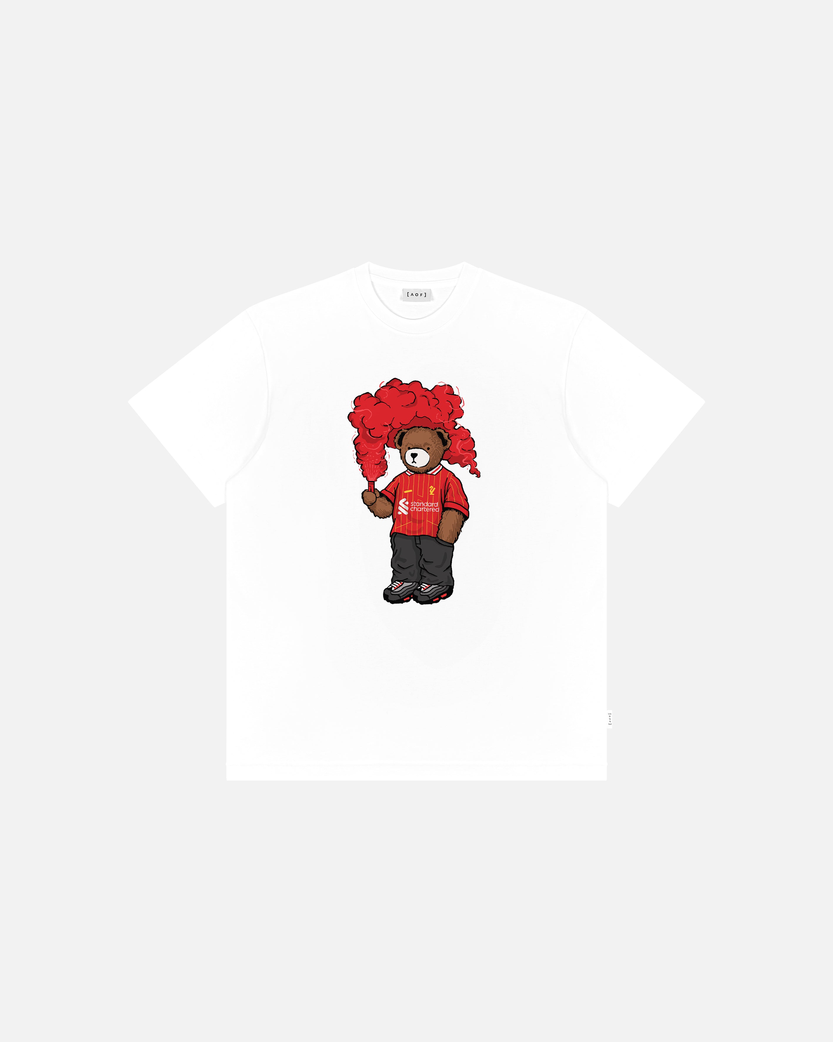 ART OF LFC Champions Pickles Tee | White Graphic Football T-shirt