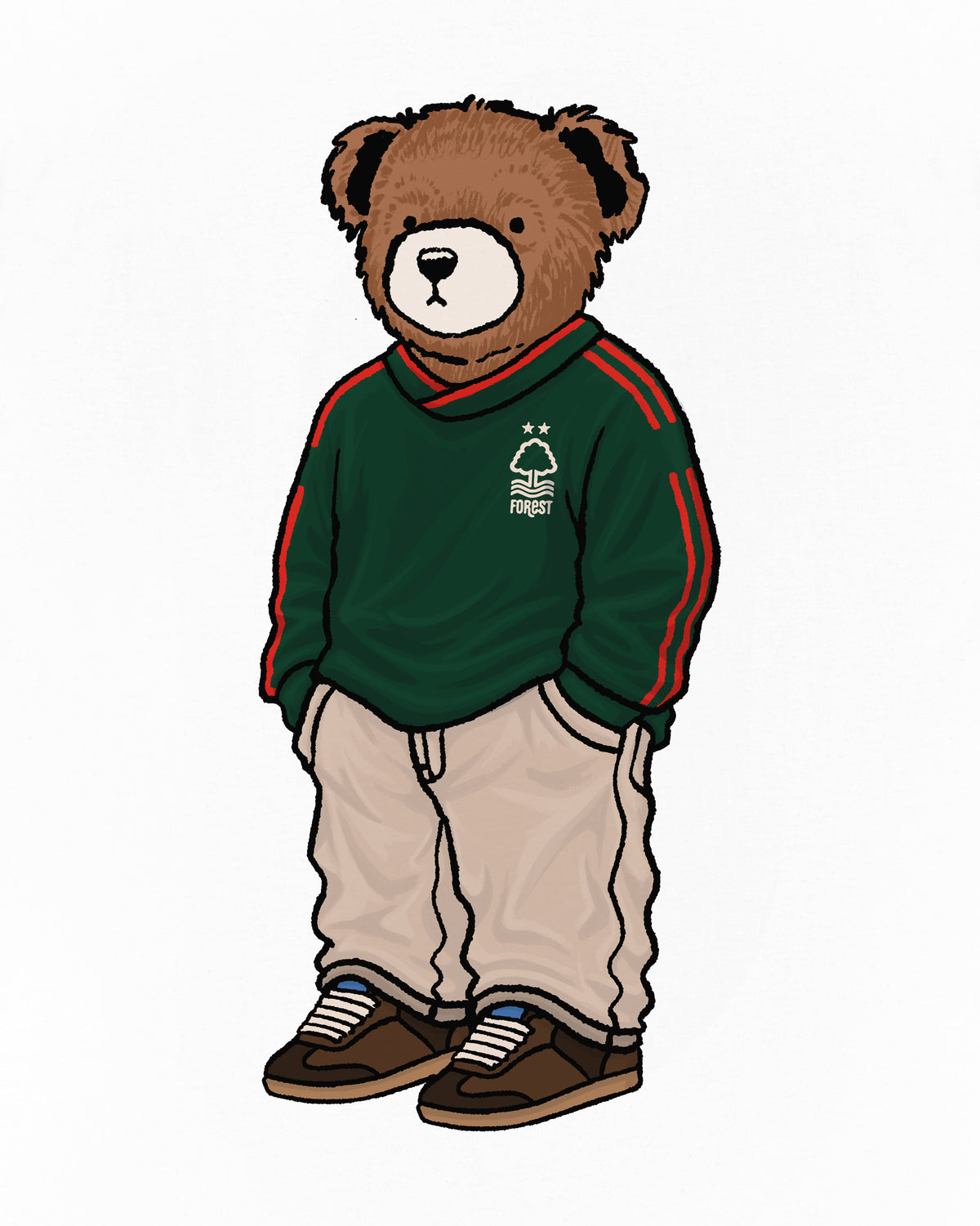 ART OF x Forest Away 26/27 Pickles Tee | White Football T-shirt