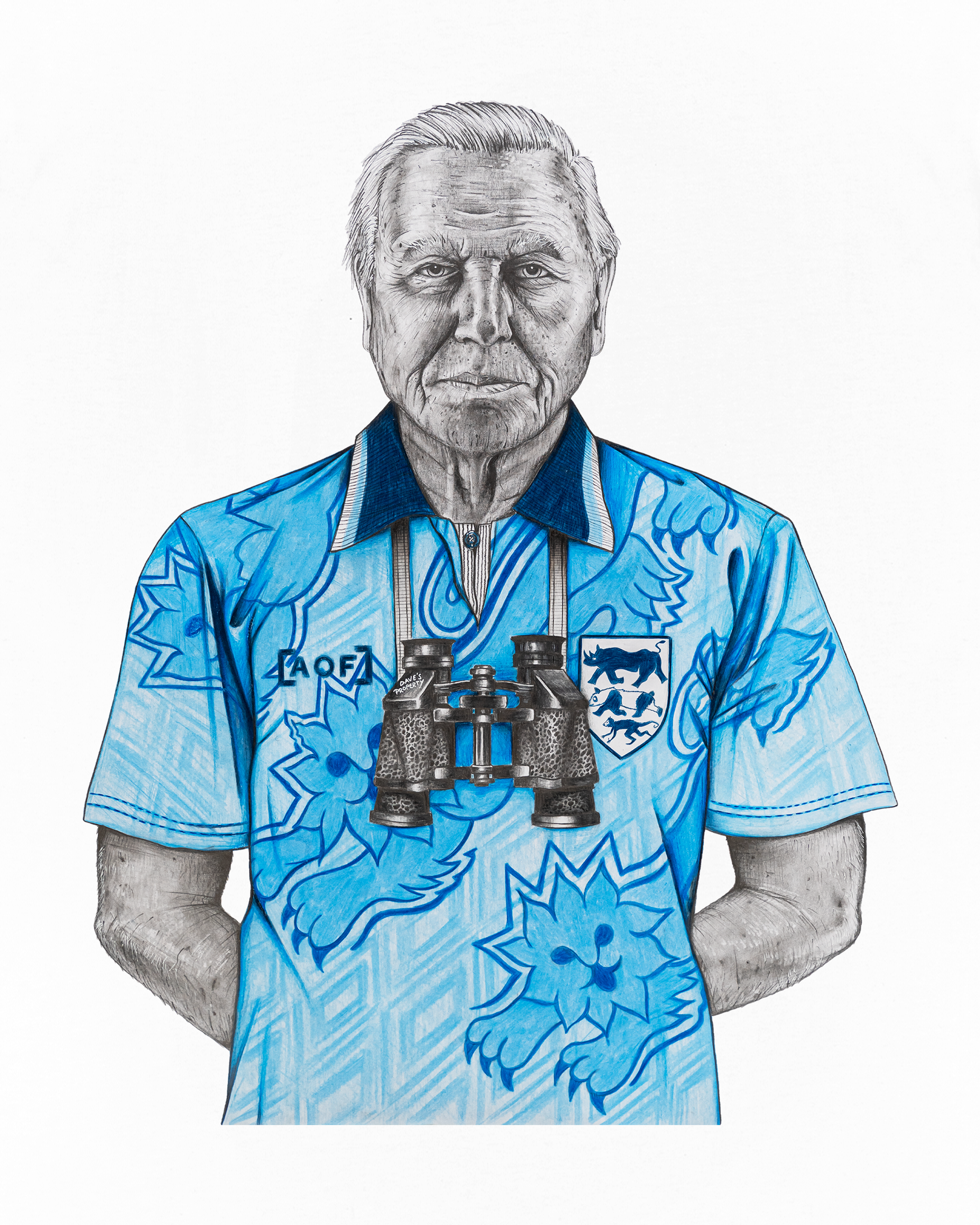 ART OF England's Finest Tee | White Graphic Football T-shirt