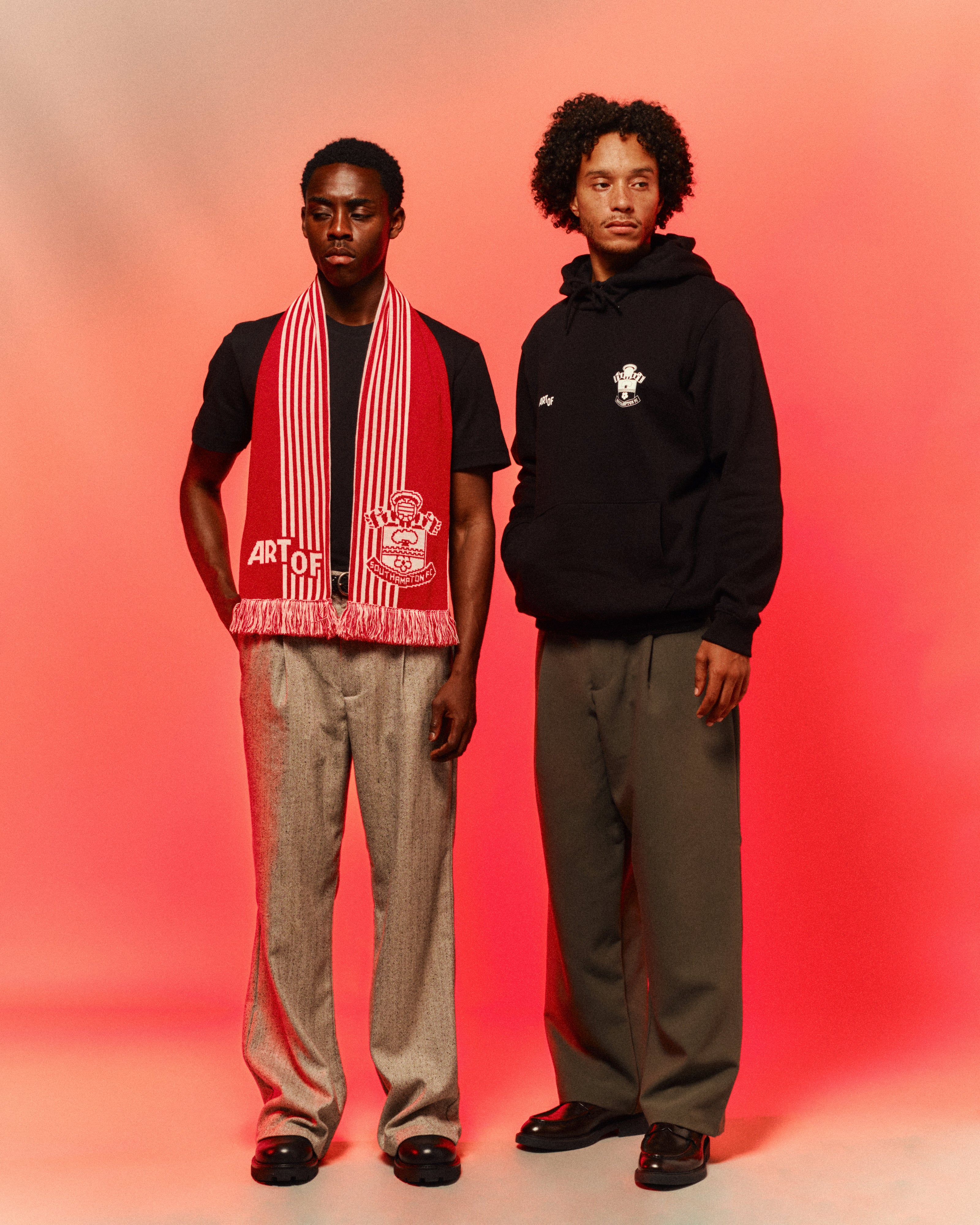 ART OF x Southampton Heritage Scarf | Knitted Football Accessories