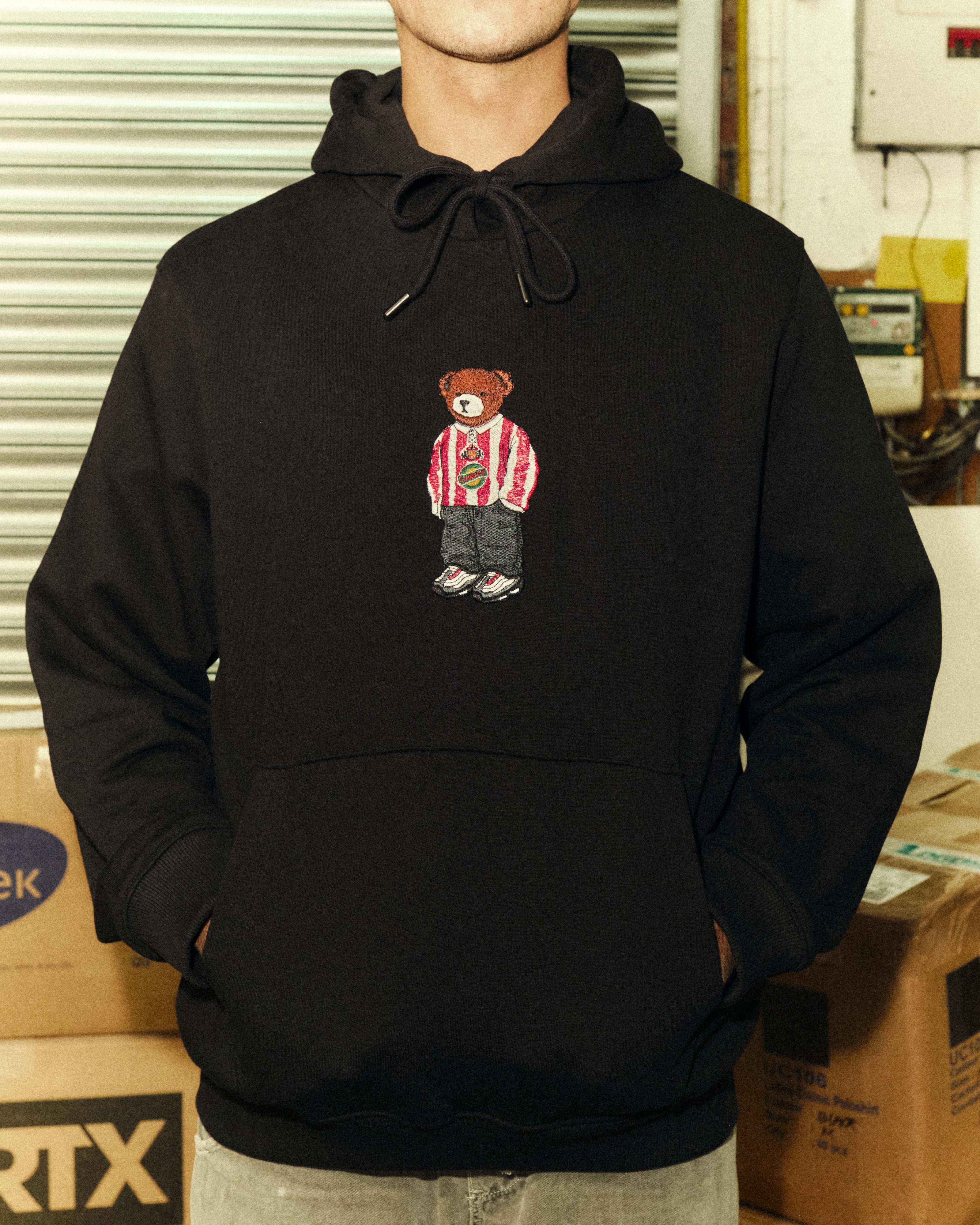 ART OF Football x Sunderland Pickles Hoodie | AOF Embroidered Sweat 