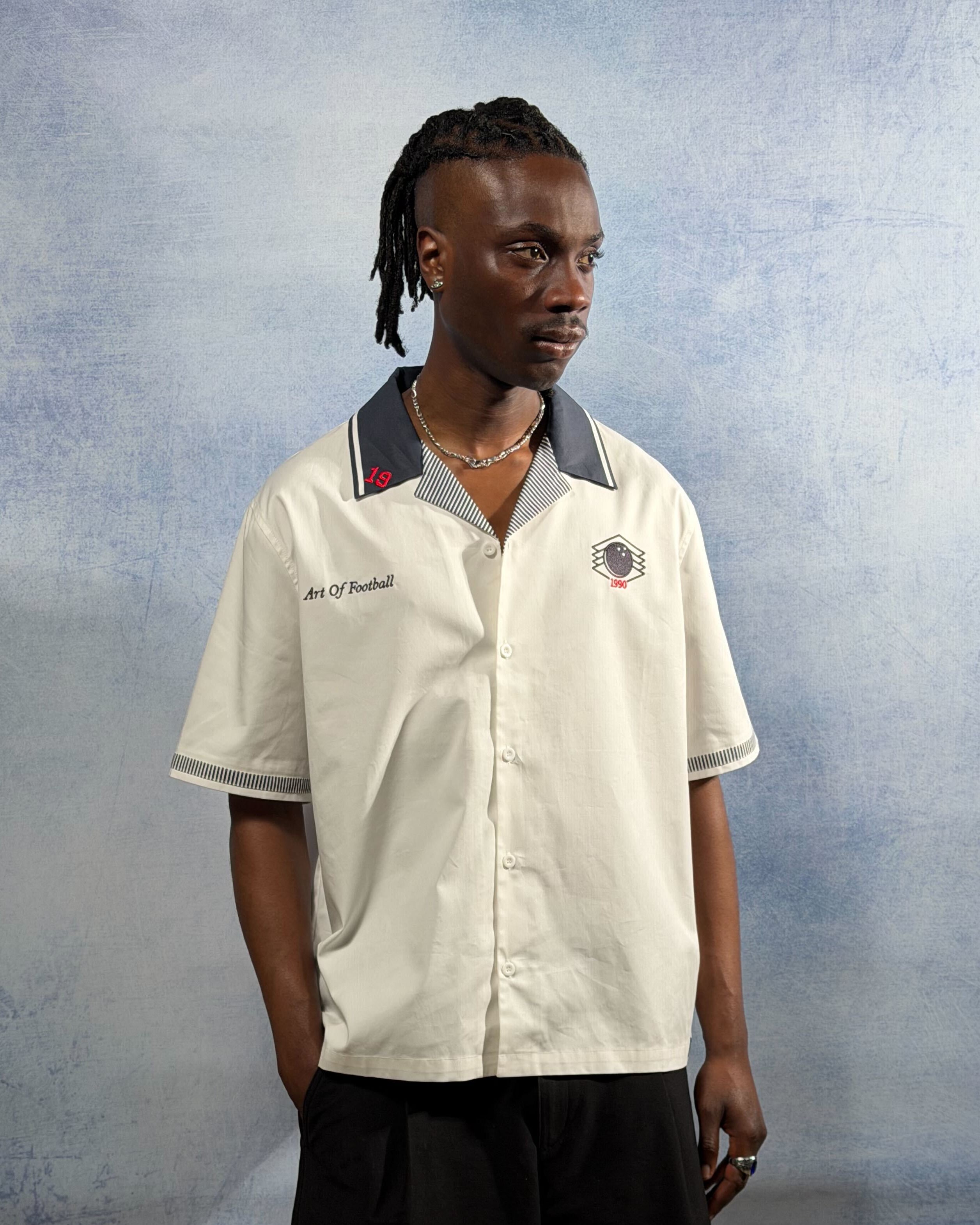 ART OF Gazza Button Down Shirt | Football Top