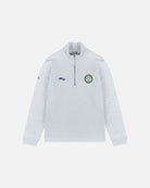 ART OF Football x Leeds United Grey Quarter Zip Sweat | AOF x LUFC