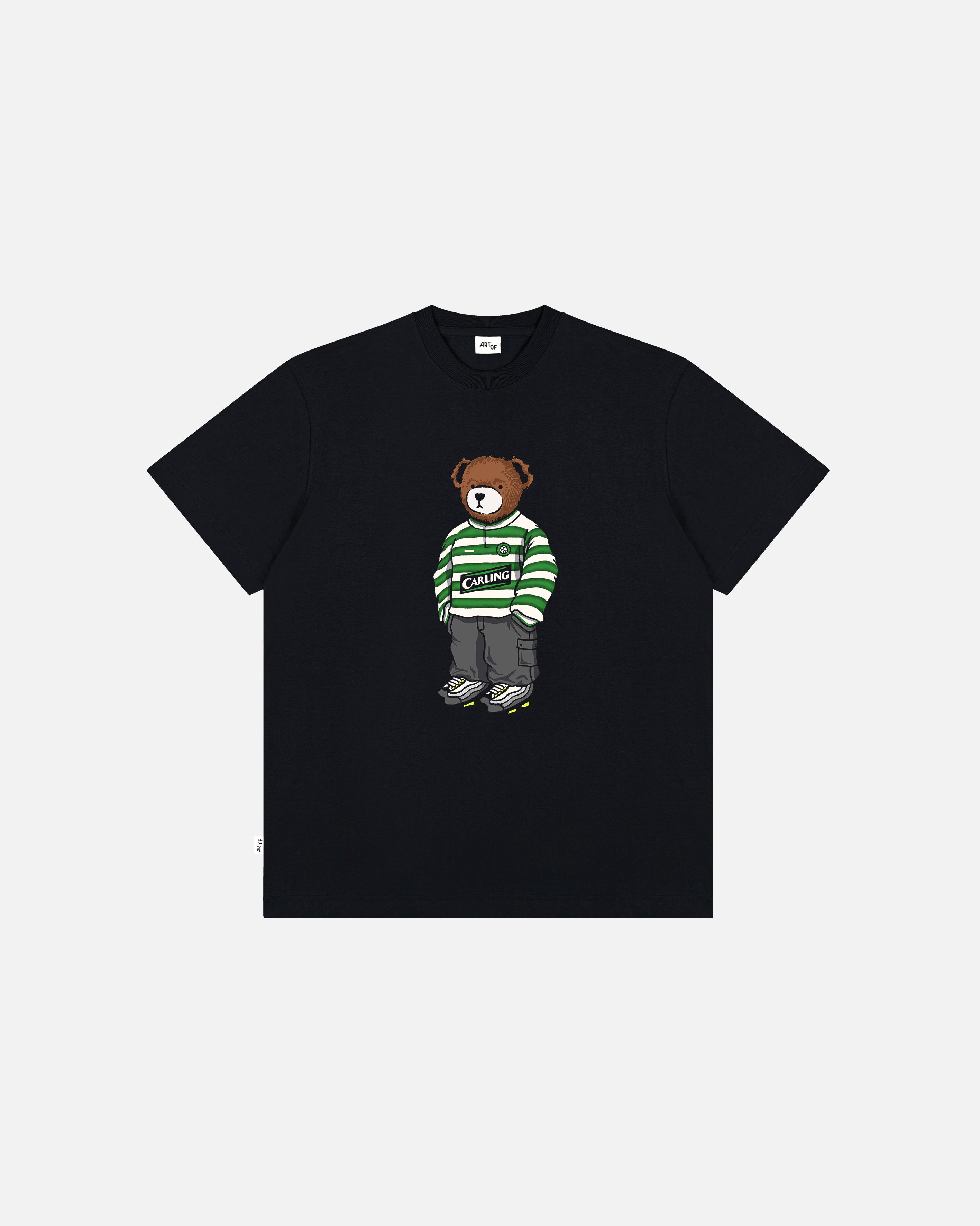 ART OF Bhoys Home Pickles Tee | Celtic Black Graphic Football T-shirt