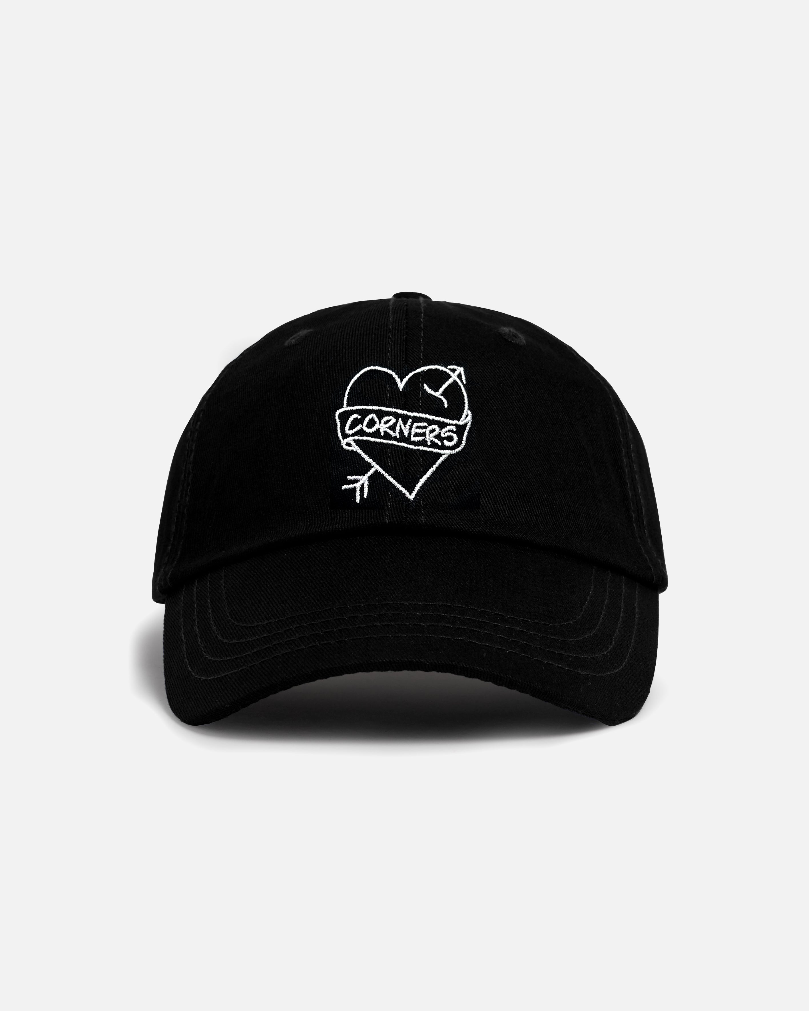 ART OF AFC Corners <3 Cap | Black Embroidered Football Hat