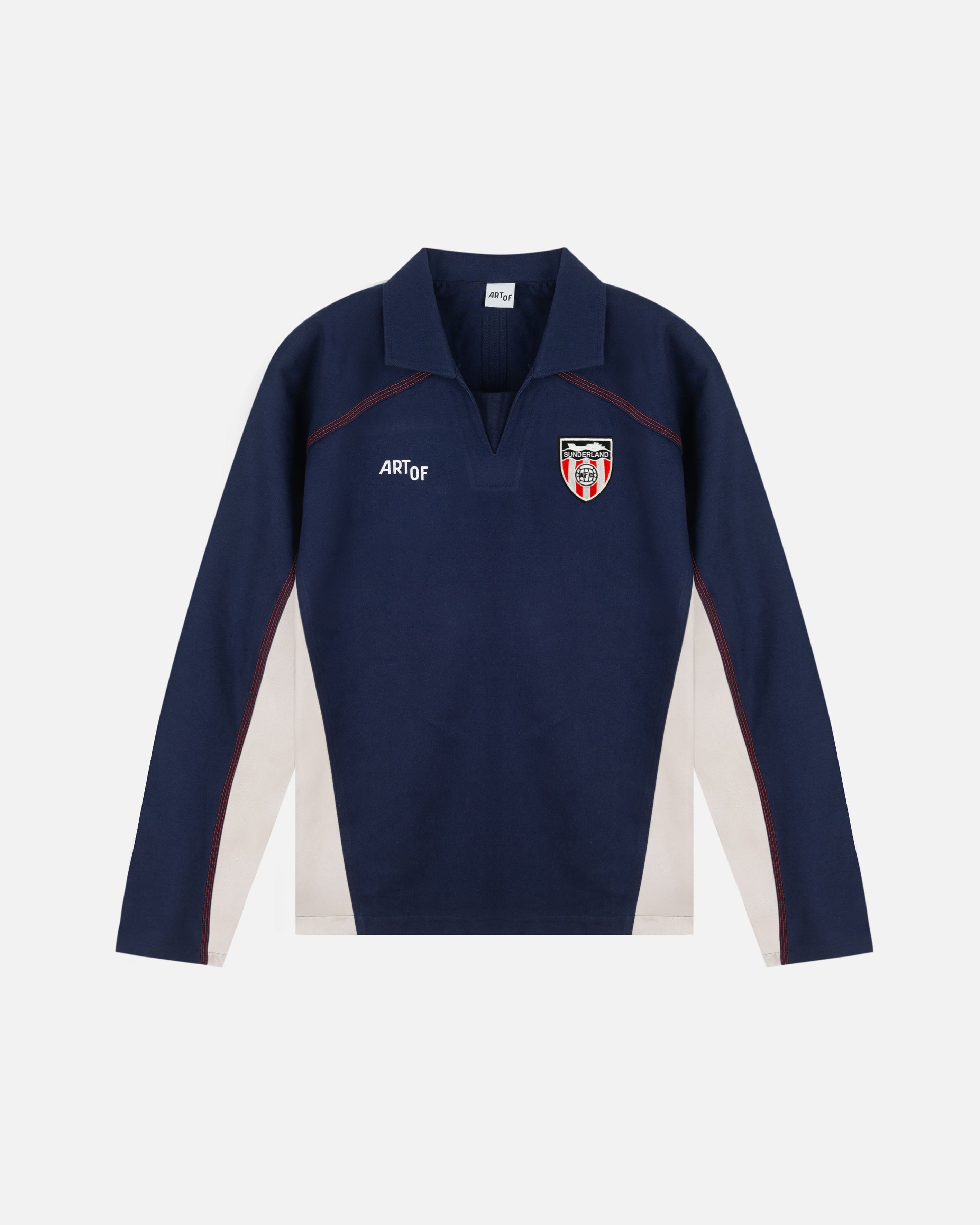 ART OF Sunderland Drill Top | Long Sleeved Embroidered Football Merch
